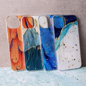 Gold Glam dėklas telefonui Xiaomi Redmi 14C 4G/ 14C 5G / Redmi A4 / POCO C75 lapai