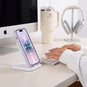 Tech-Protect BasicMag MagSafe dėklas, skirtas iPhone 17 – matinis alyvinis