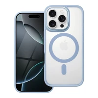 Dėklas telefonui MATTE MAG COVER, suderinamas su MagSafe IPHONE 16 Pro, mėlynas