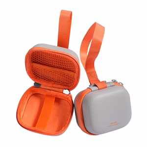 Telesin DisAdv EVA universalus mini transportavimo krepšys sporto kameroms (pilkas-oranžinis)