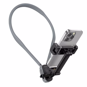 Neck universal phone holder Hoco K30 black gray