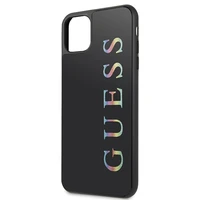 Guess GUHCN65LGMLBK iPhone 11 Pro Max - juodas Glitter Logo