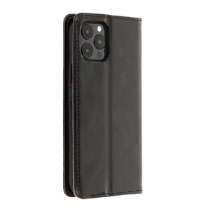 Magnetinė Elite knyga Iphone 12 Pro Max juoda