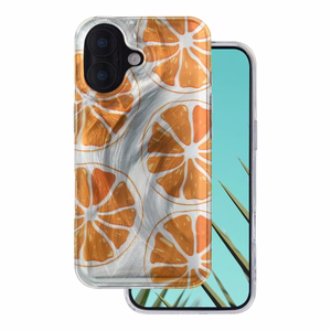 Ultra Trendy Summer dėklas iPhone 17 6,3" oranžinis