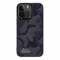Tactical Camo Troop Dėklas for Apple iPhone 14 Pro Max Juodas