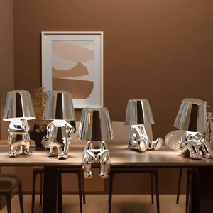 Naktinė lempa Silver Man dizainas B