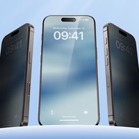 Benks Apsauginis stiklas Ultra Shield Privacy iPhone 14 Pro Max/15 Plus/16 Plus (m) - juodas