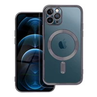 ELECTRO MAG COVER dėklas telefonui suderinamas su MagSafe iPhone 11 Pro juodas