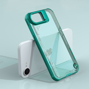 Nillkin Iceblade Prop dėklas su stovu iPhone 16e telefonui - žalias