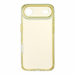 MATRIX CLEAR dėklas telefonui IPHONE 17 Air geltonas