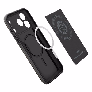 Spigen Thin Fit MagSafe dėklas, skirtas iPhone 17 Pro / 18 Pro, juodas