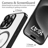 Tech-Protect MagFlex MagSafe dėklas telefonui Samsung Galaxy A56 5G (m) - skaidrus rožinis (m)