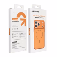 Dėklas MAKE 17 (MagSafe) skirtas iPhone 15 oranžinis