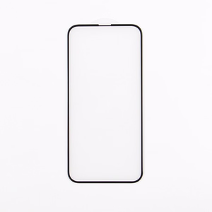 Grūdintas 5D stiklas "iPhone 15 Pro 6,1" juodas rėmelis