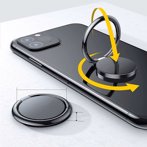 Tech-Protect magnetinis žiedas telefonui / žiedas su stovo funkcija - rožinis
