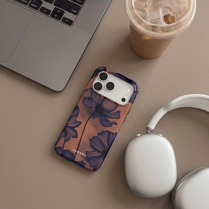 Tech-Protect Lamano MagSafe dėklas iPhone 18 Pro / 17 Pro, tamsiai mėlynas ir rudas