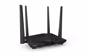 Tenda AC10 belaidis maršrutizatorius Gigabitinis eternetas Dviguba juosta (2,4 GHz / 5 GHz) Juoda