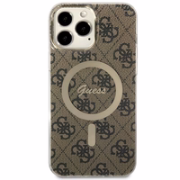 Guess GUHMP13XH4STW iPhone 13 Pro Max 6.7" rudas/rudas kietas dėklas 4G MagSafe