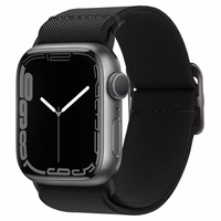 Spigen Fit Lite juostelė laikrodžiui Apple Watch 4/5/6/7/8/9/SE/Ultra (42/44/45/49 mm) - juoda