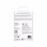 Puro TPE 20W USB-C - Lightning kabelis 2m - baltas