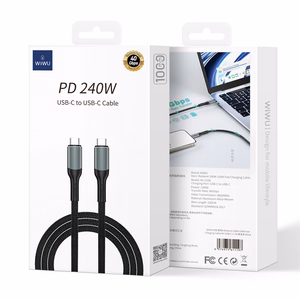WIWU 240W PD projektoriaus kabelis Wi-C036 C-C