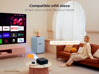 Yaber K2s LCD FullHD 1080p Multimedia Projector with JBL Speakers - Juodas