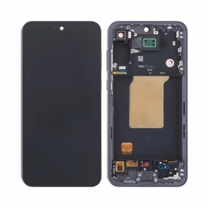LCD экран Samsung A556 A55 5G с сенсорным экраном и рамкой Awesome Navy (собранный сервисный пакет)