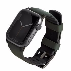 Uniq Linus dirželis Apple Watch 1/2/3/4/5/6/7/8/SE/SE2/Ultra 42/44/45/49mm - žalias