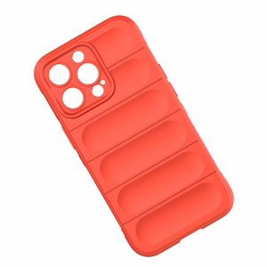 Чехол Magic Shield для iPhone 13 Pro гибкий бронированный красный