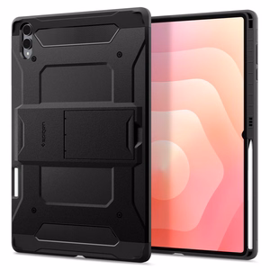 Spigen Tough Armor Pro dėklas Samsung Galaxy Tab S11 Ultra 14.6 juodas