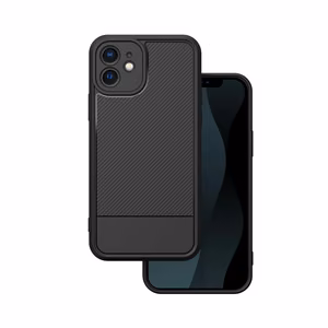 Simple Carbon чехол iPhone 12 6,1" черный