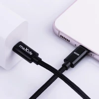 Maxlife MXUC-12 kabelis USB-C - USB-C 2,0 m 60W juodas
