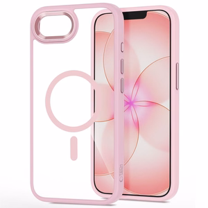 TECH-PROTECT MAGMAT MAGSAFE IPHONE 16E / 17E SOFT PINK/CLEAR