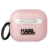 Karl Lagerfeld KLA3HNCHTCP Airpods 3 dėklas rožinis/rožinis Ikonik Choupette