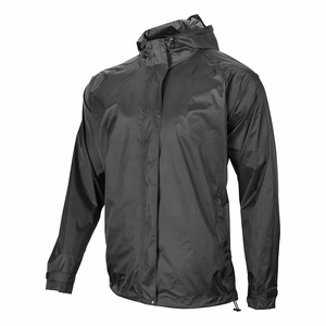 Rockbros YPY013BK3XL kvėpuojanti vėjui atspari lietaus striukė XXXL - juoda