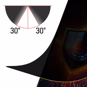 3mk Silky Matinis Privatumo Apsauginis stikliukas for Motorola Moto G04