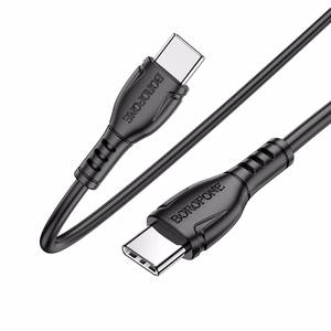 Borofone Kabel BX51 Triumph - Type C į Type C - 60W 1 metras juodas