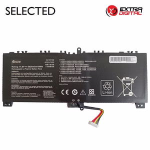 Nešiojamo kompiuterio baterija ASUS C41N1709, 3620mAh, Extra Digital Selected
