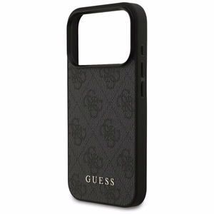 Guess 4G Classic dėklas telefonui iPhone 17 Pro - juodas