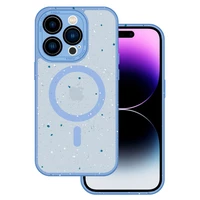 Tel Protect Magnetinis Splash Matinis dėklas telefonui iPhone 15 Plus šviesiai mėlynas