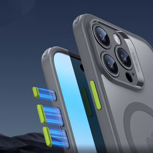 ESR Klasikinis Pro rinkinys Halolock Magnetinis dėklas telefonui iPhone 16 Pro Max (m) - pilkas (m)