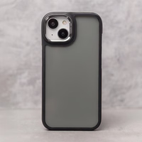 Crystal juodas dėklas for Xiaomi Redmi Note 14 5G (Global) pilkas