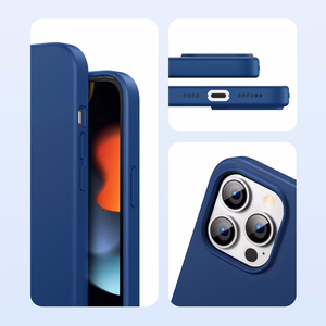 Ugreen apsauginis silikoninis dėklas iPhone 13 žalias