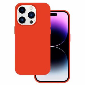 Tel Protect silikoninis dėklas telefonui Iphone 14 Pro Max raudonas