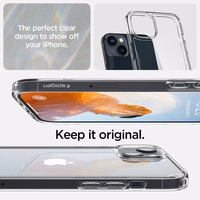 Spigen Ultra Hybrid dėklas telefonui iPhone 14 - skaidrus