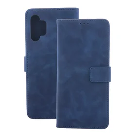 Smart Velvet dėklas telefonui Xiaomi Redmi Note 10 / Redmi Note 10S tamsiai mėlynas