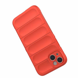 Magic Shield Case dėklas telefonui iPhone 14 Plus lankstus šarvuotas dangtelis raudonas