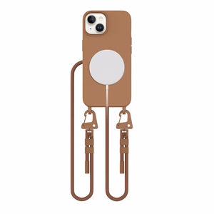 Tech-Protect MagNecklace Magnetinis dėklas telefonui iPhone 14 - rudas