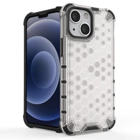 Honeycomb Case šarvu dangtelis su TPU buferiu iPhone 13 mini žalias