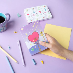 BT21 TATA A6 užrašų knygelių rinkinys, 3 vnt.